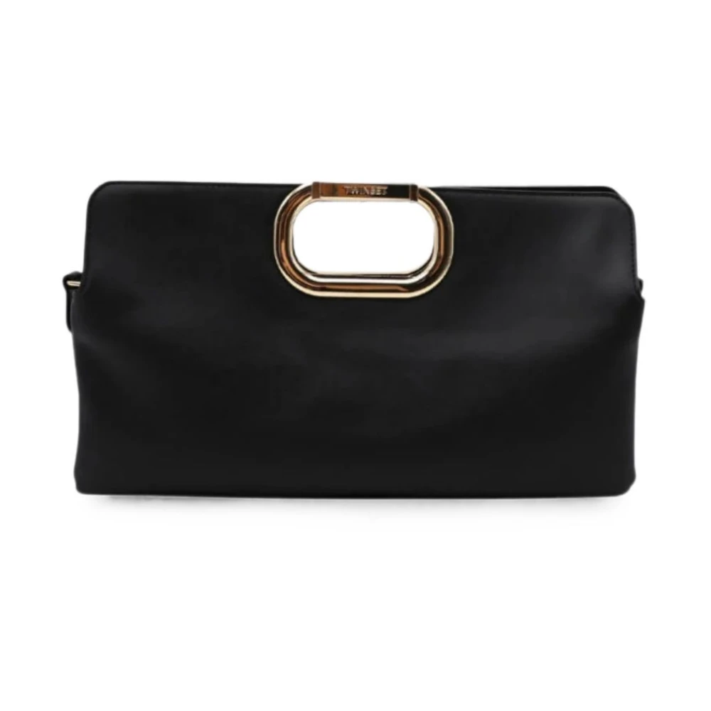 Twinset Black Polyurethane Women's Bag - Image 2