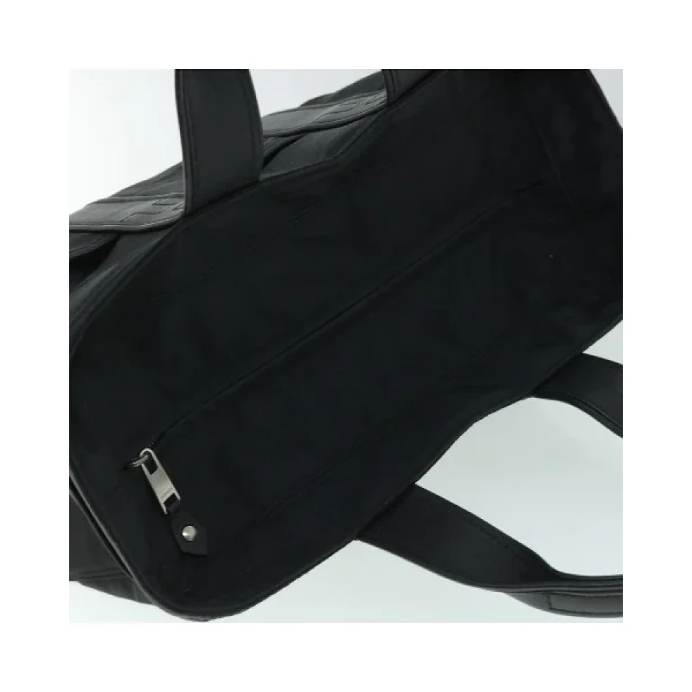 Hermès Vintage Pre-owned Nylon handbags Black Dames