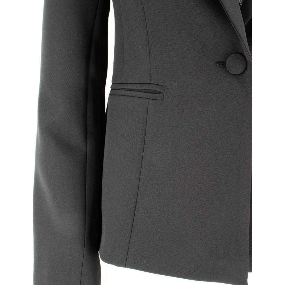 Ermanno Scervino Blazer met kant Black Dames