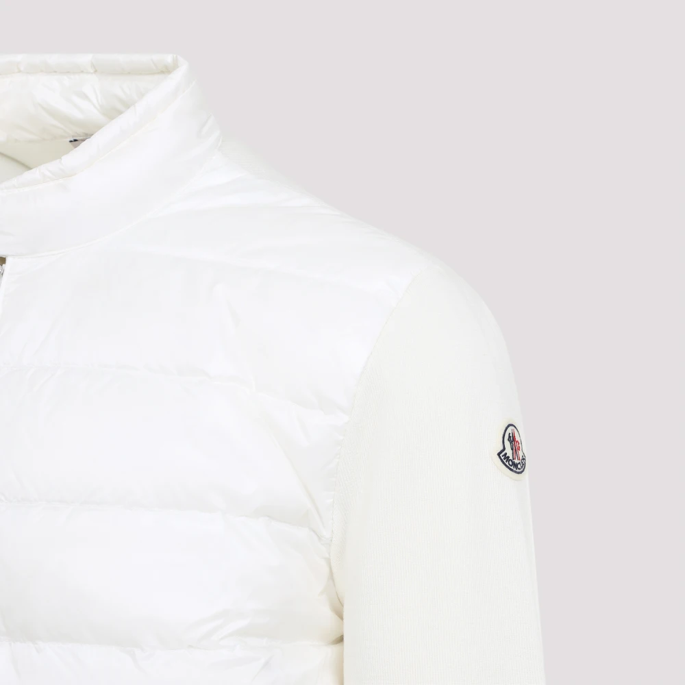 Moncler Witte Cardigan Sweater voor Vrouwen White Heren