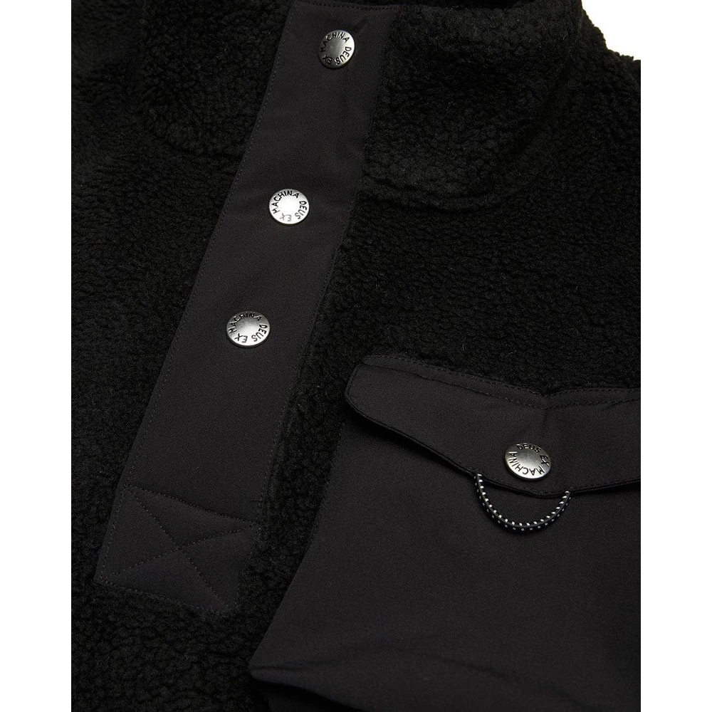 Deus Ex Machina Moderne Polar Fleece Trui Black Heren