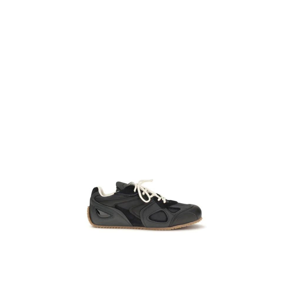 Axel Arigato Men's Black Rubber Low Top Sneakers With Sleek Design