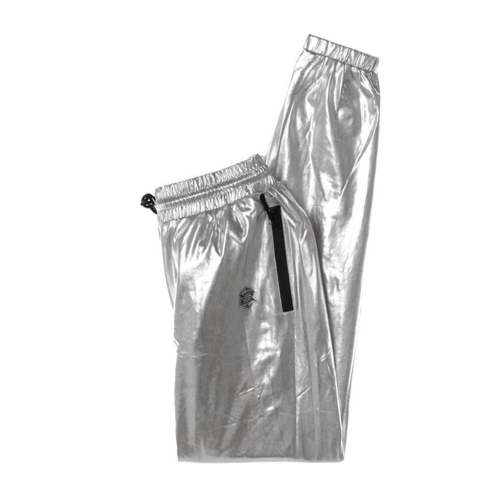 Dolly Noire Chrome Zilver Trainingsbroek Vrouwen Gray Dames