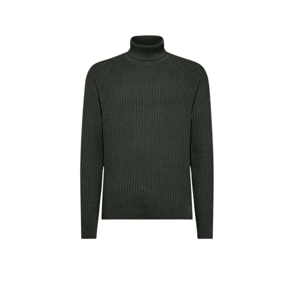 RRD Fluweel geribbelde coltrui trui Green Heren