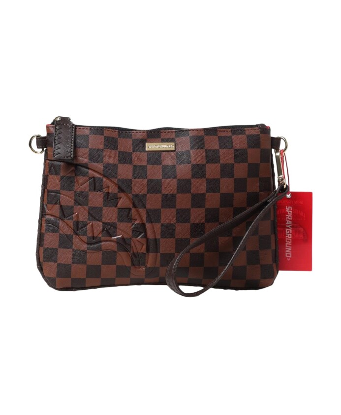pochette-a-carreaux-embossee-requin