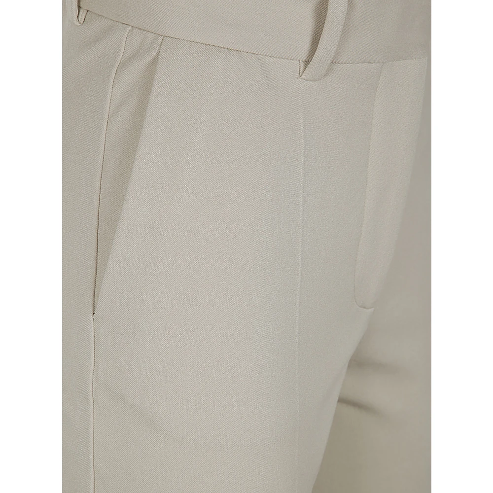 joseph Gabardine Slim-Fit Broek Beige Dames