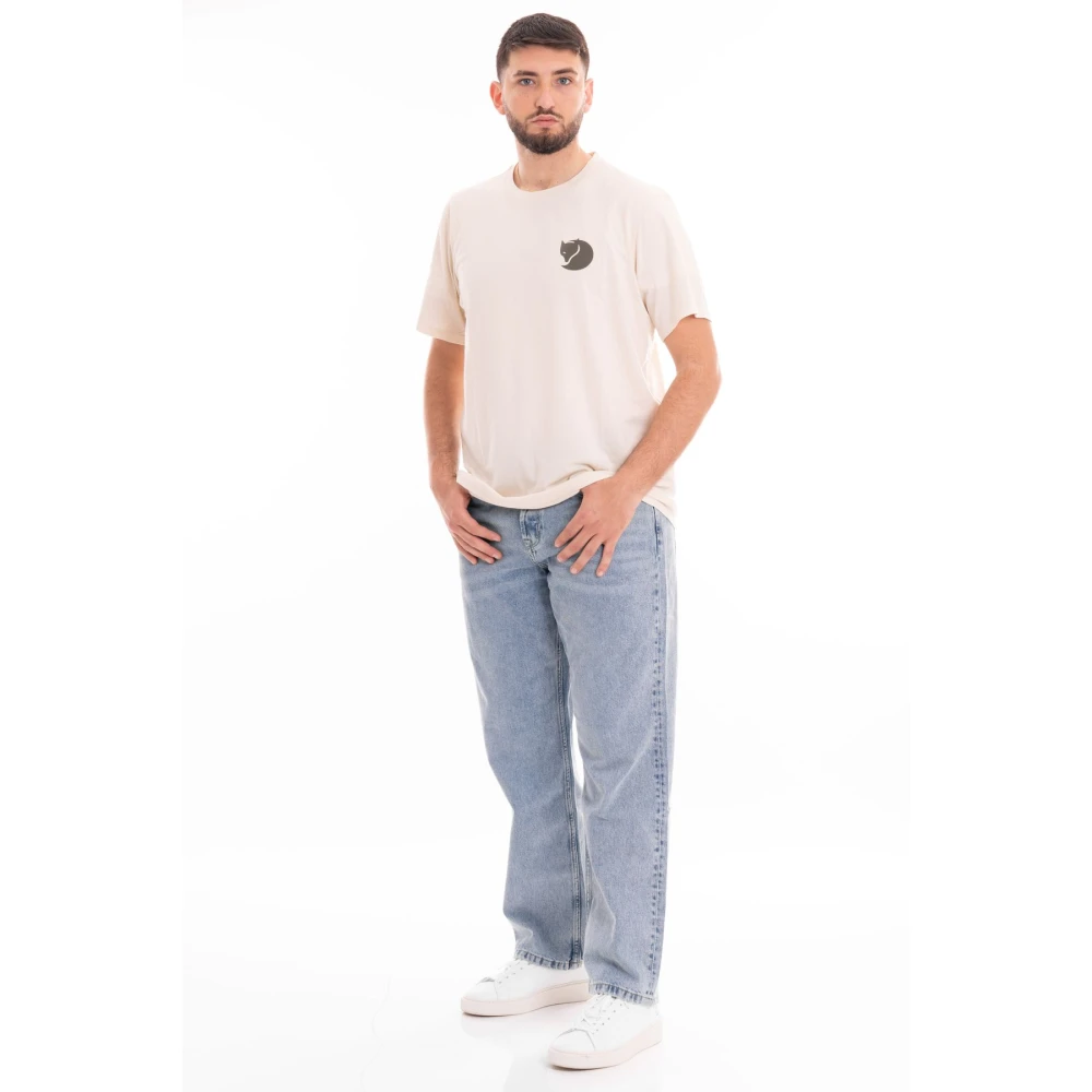 Fjällräven Natuurwandeling T-shirt Mannen Pink Heren