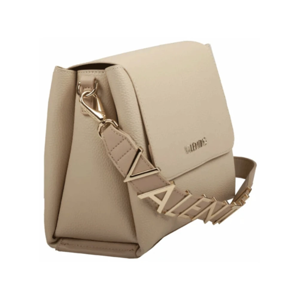 Valentino by Mario Valentino Stijlvolle Crossbody Tas in Zwart Beige Dames