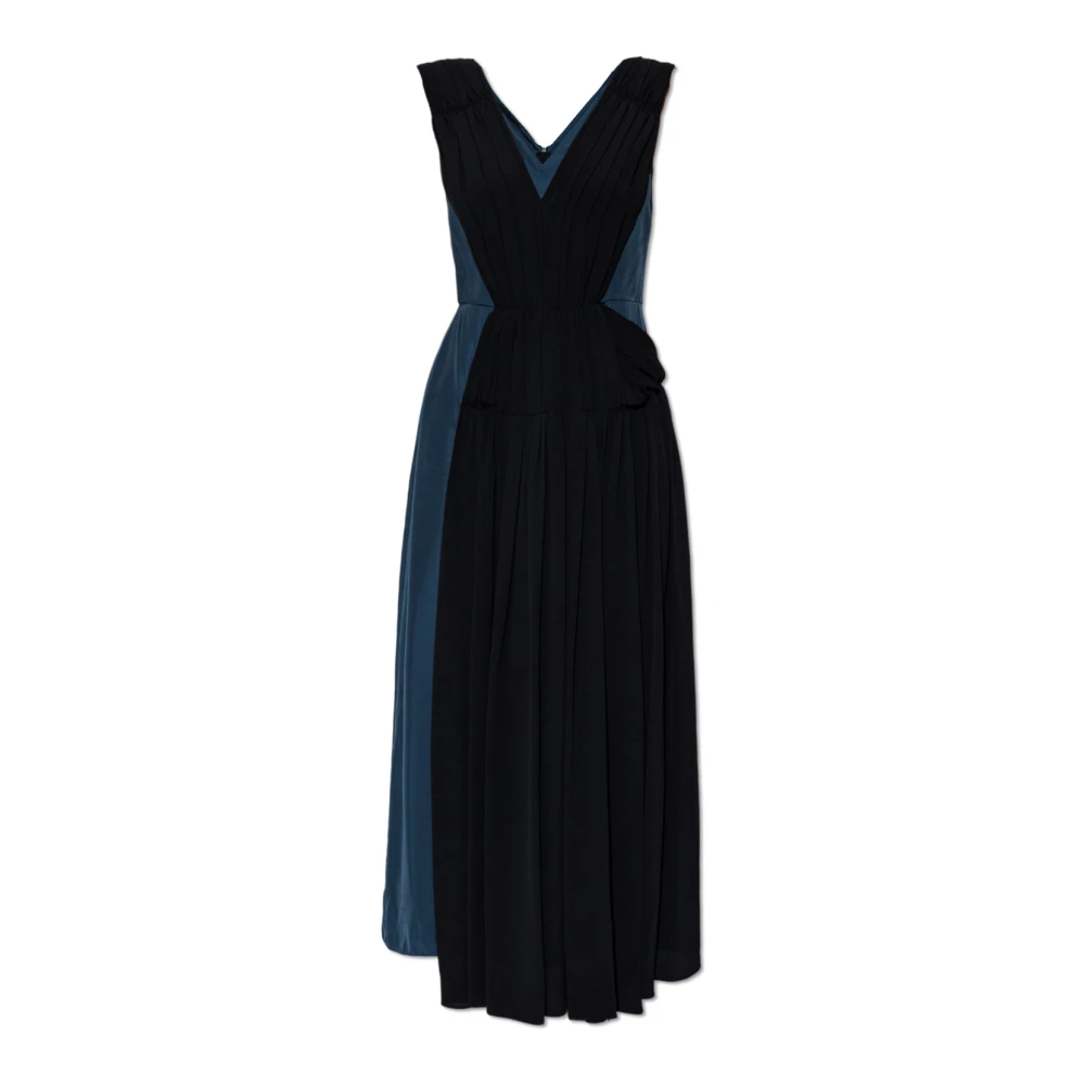 Marni Donna Blu Abito Drappeggiato