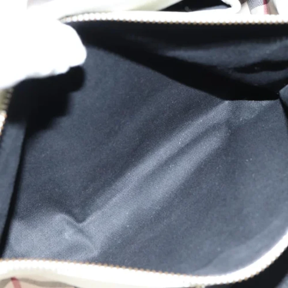 Burberry Vintage Pre-owned Leather handbags White Dames