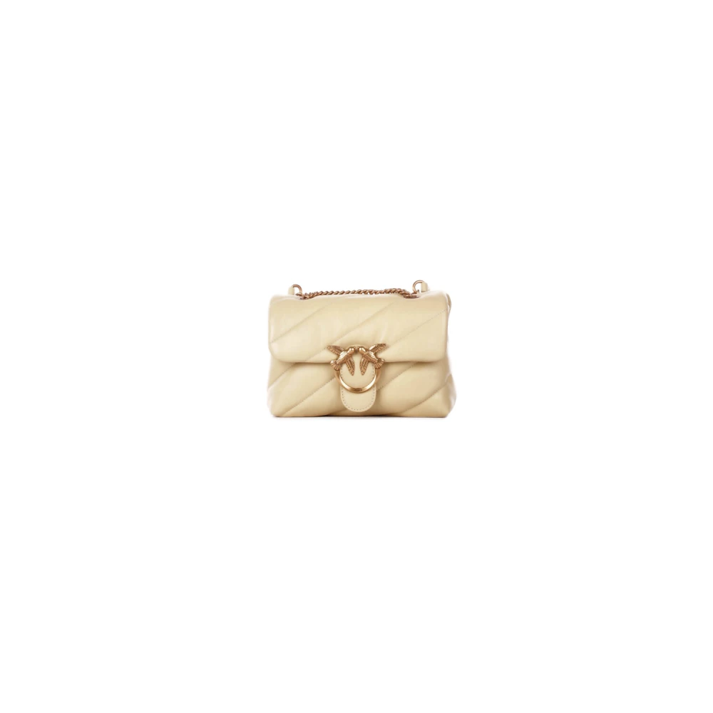 Pinko Mini Love Bag Puff Femme Sacs Beige  