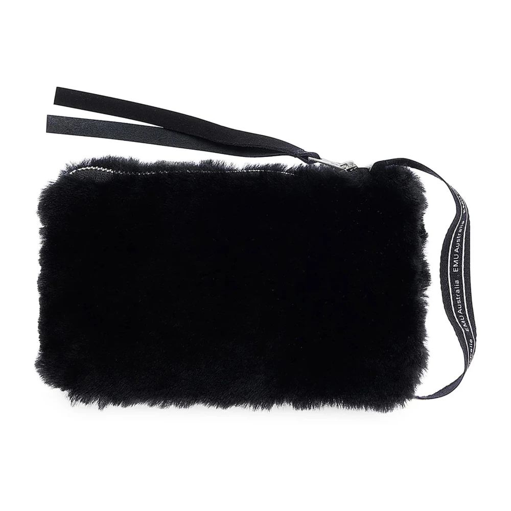 Emu Femme Noir Sacs, Taille: One Size W7014 Petite Pochette