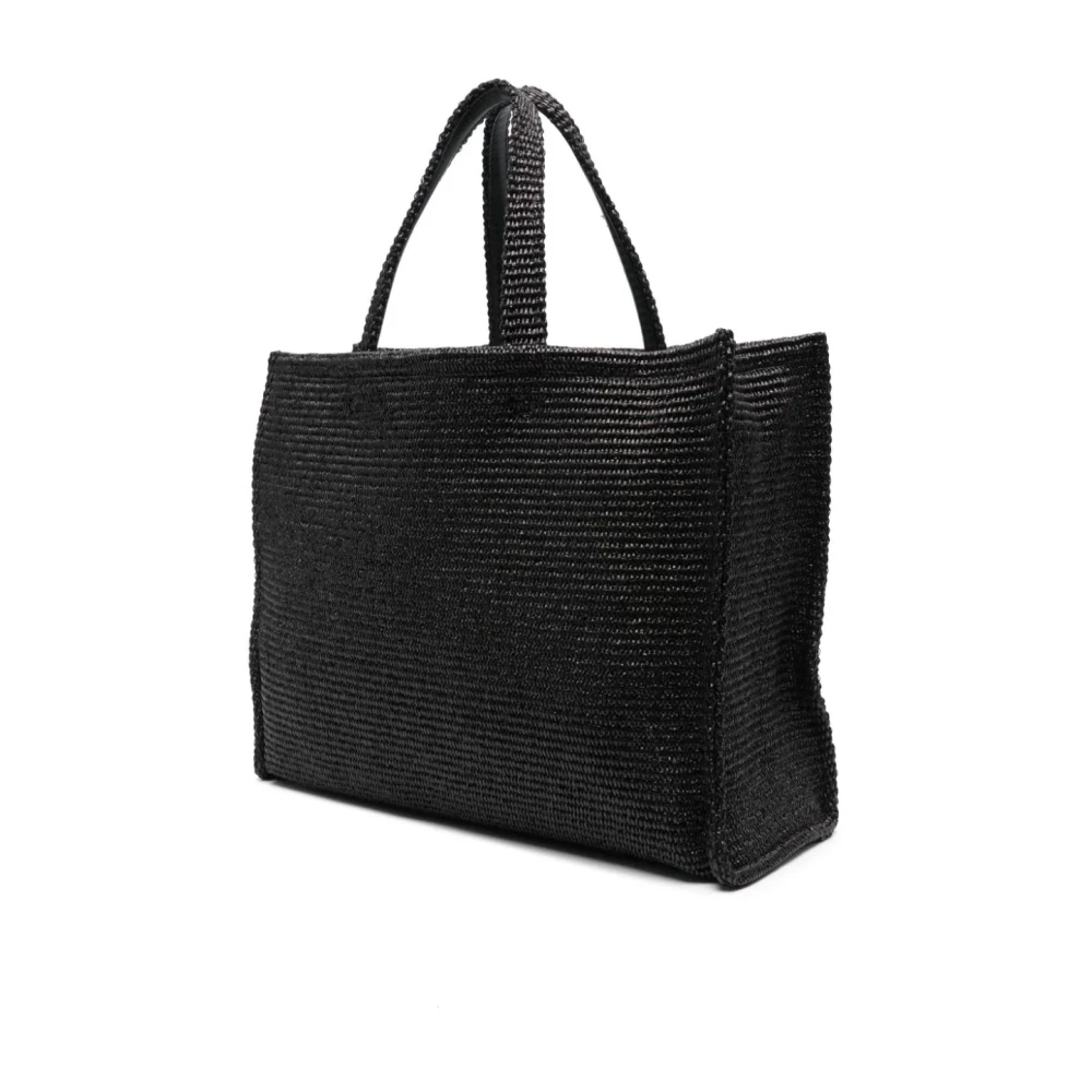 Givenchy Raffia Tote Tas G-Tote Lijn Black Dames