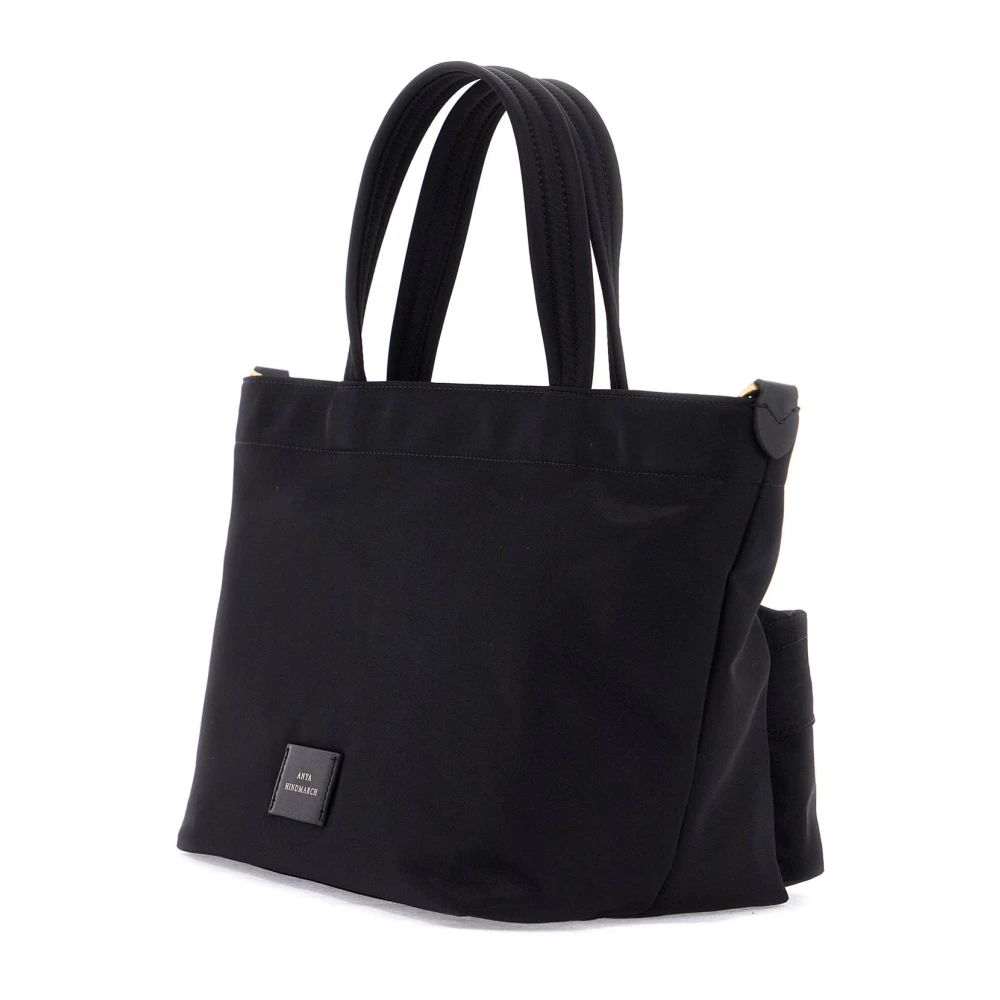 Anya Hindmarch Ogen Tote Tas Black Dames