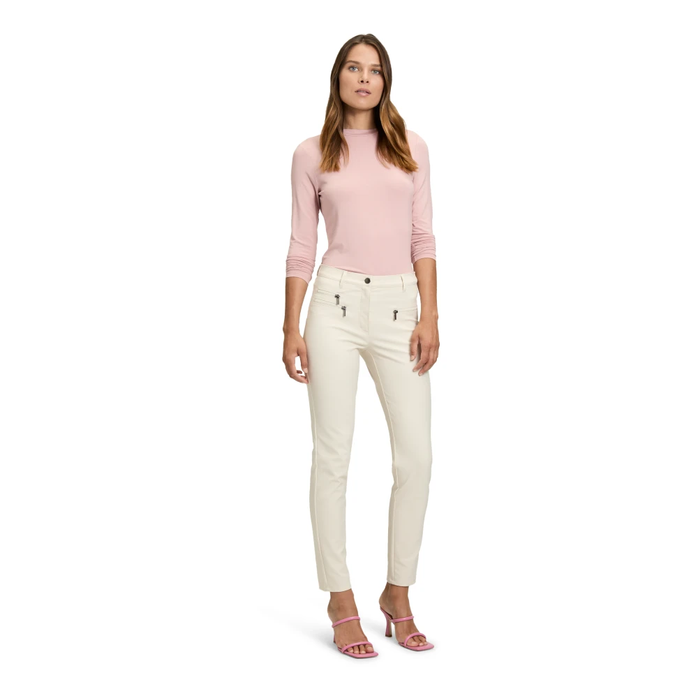 Betty Barclay Elegant Turtleneck Shirt Pink Dames