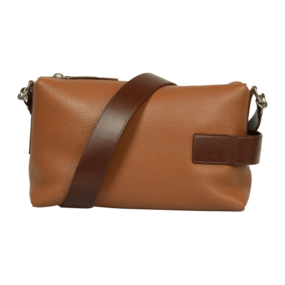 Hogan Script Bauletto Tas Brown Dames