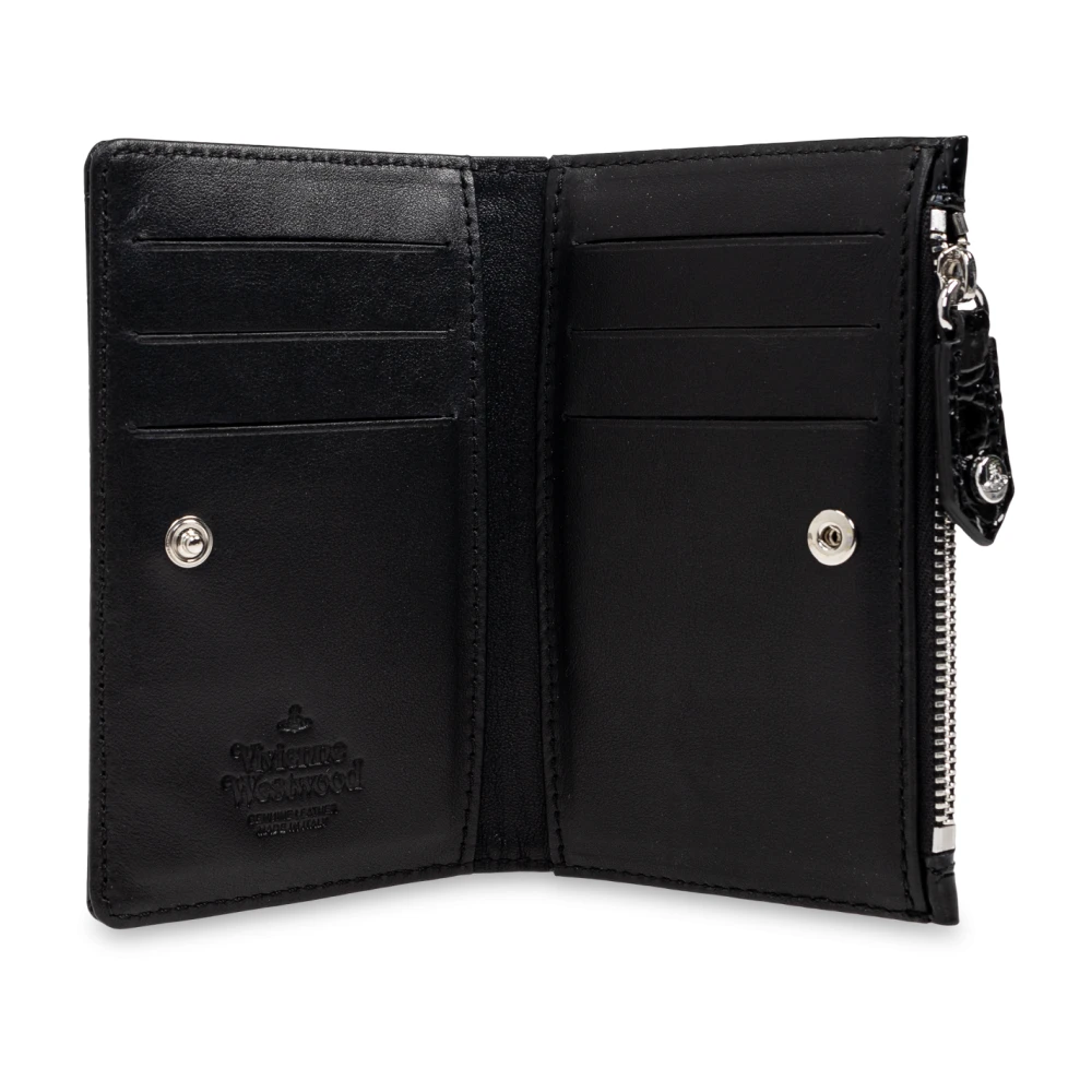 Vivienne Westwood Portemonnee met logo Black Dames