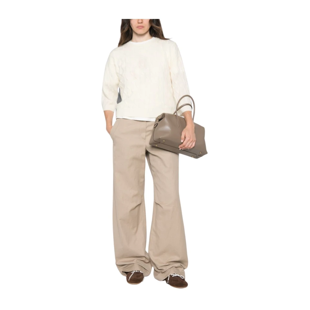 Marella Donna Bianco Maglie, M, New,