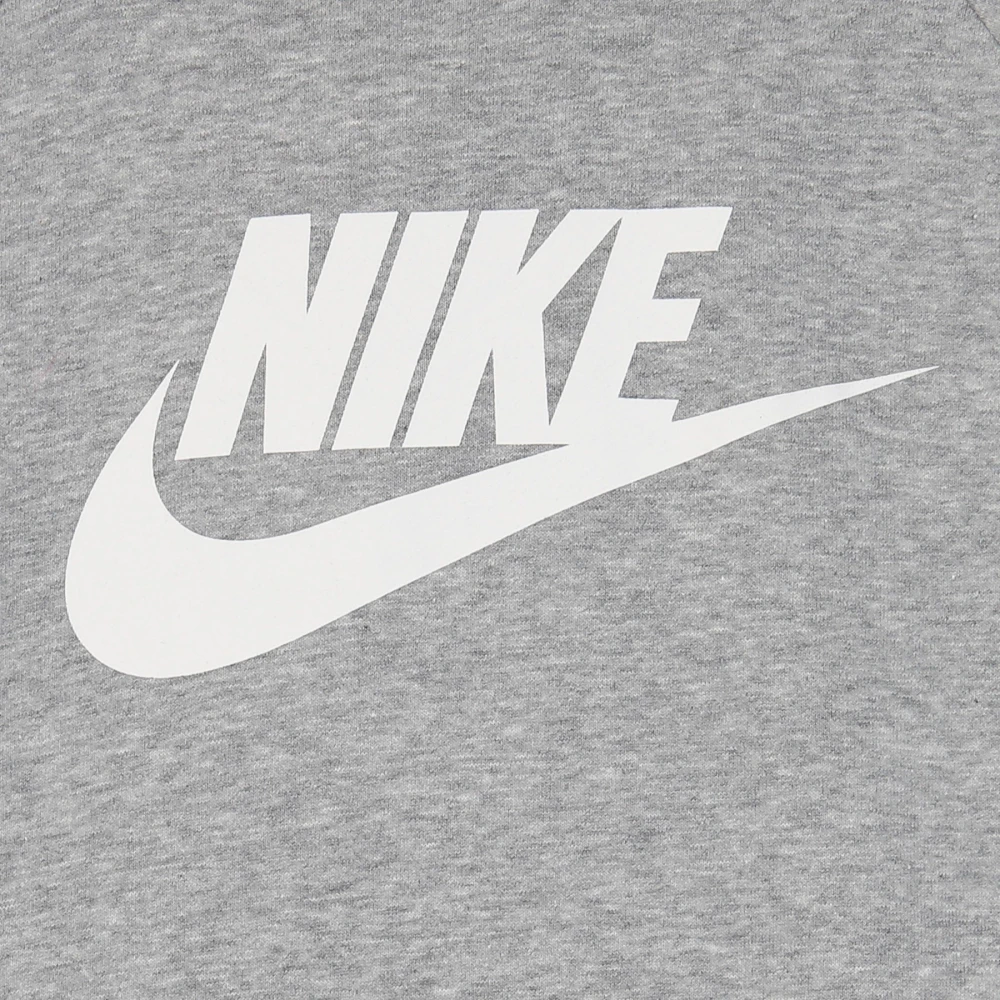Nike Essential Hoodie Longsleeve Sweatshirt Gray Dames