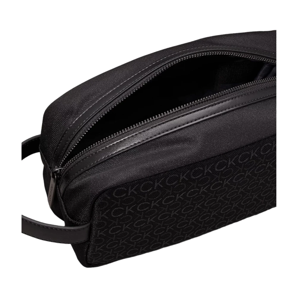Calvin Klein Stijlvolle Beauty Case voor Essentials Black Heren