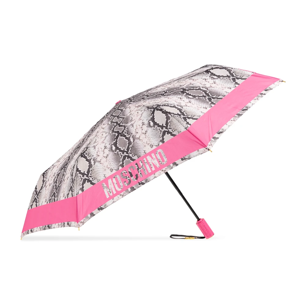 Moschino Paraplu met logo Gray Unisex