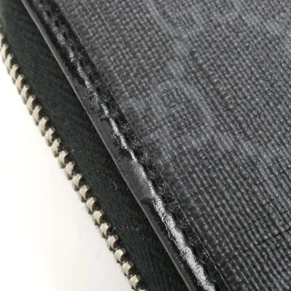 Gucci Vintage Pre-owned Fabric wallets Black Heren