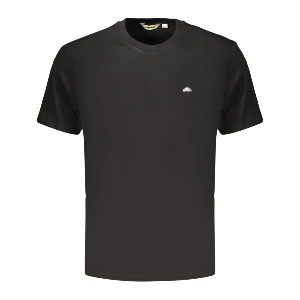 Ellesse Herr Svart Toppar S, Kortärmad T-Shirt Med Rund Hals