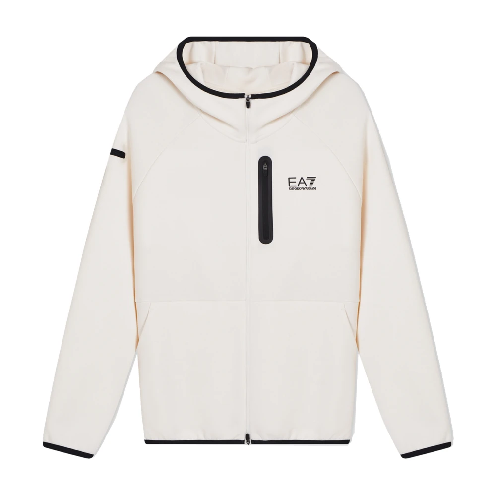 Emporio Armani Ea7 Hombre Beige Sudaderas, Talla: M