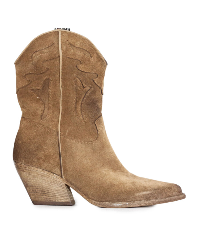 bottes-texanes-vintage-en-daim-camel