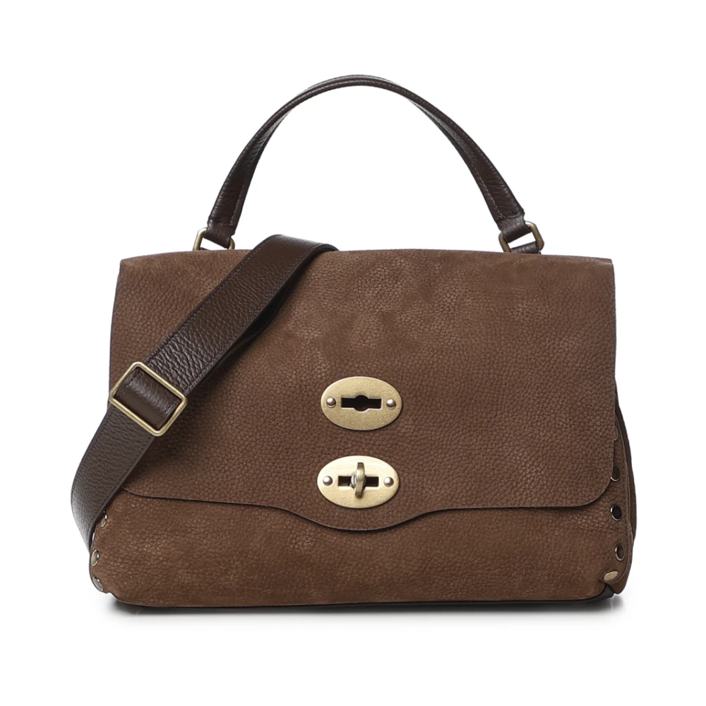 Zanellato Handbags, Female, One Size, Postina Jones Nabuk Brown