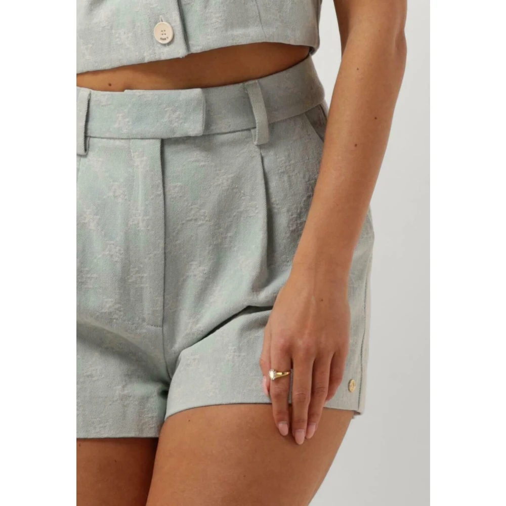 Josh V Blauwe Co-ord Shorts Livia Blue Dames