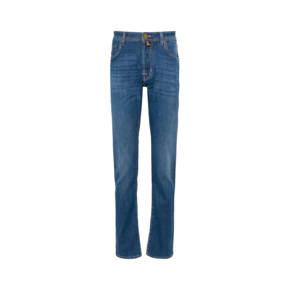 Jacob Cohën Slim Fit Bard Broek Blue Heren