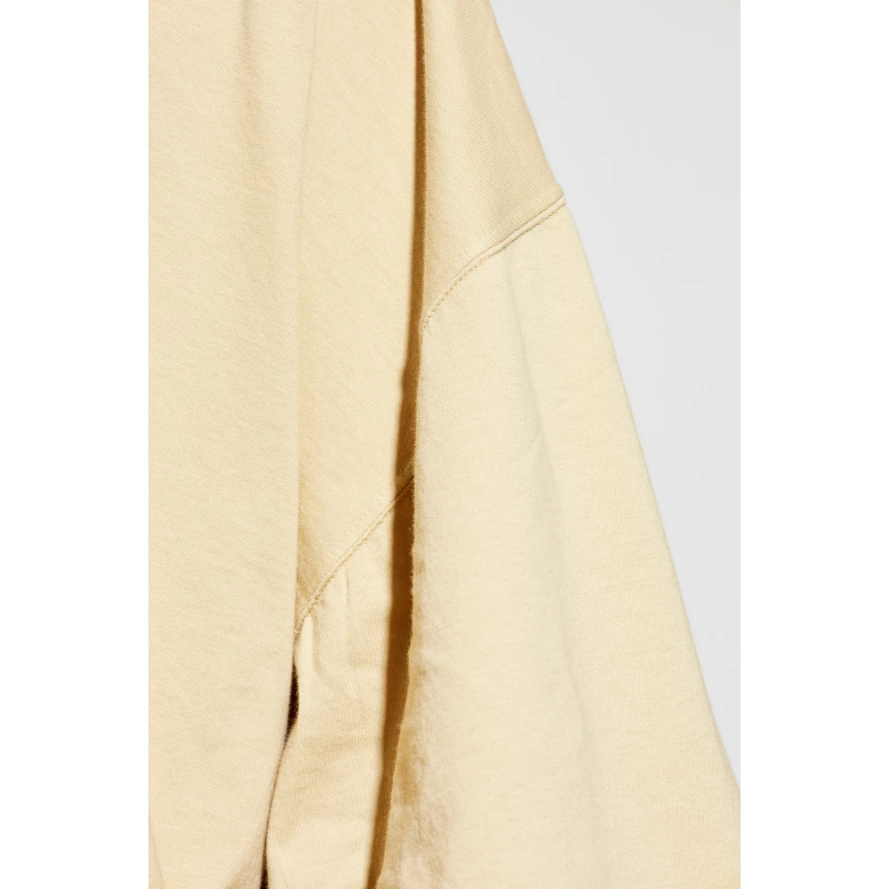 Rick Owens Oversized T-shirt Beige Heren