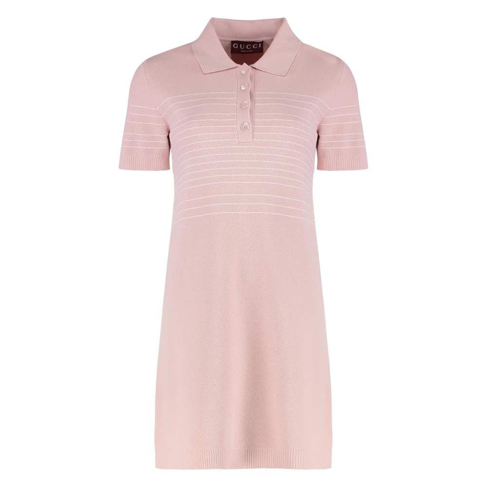 Gucci Women's Pink Shirtdress