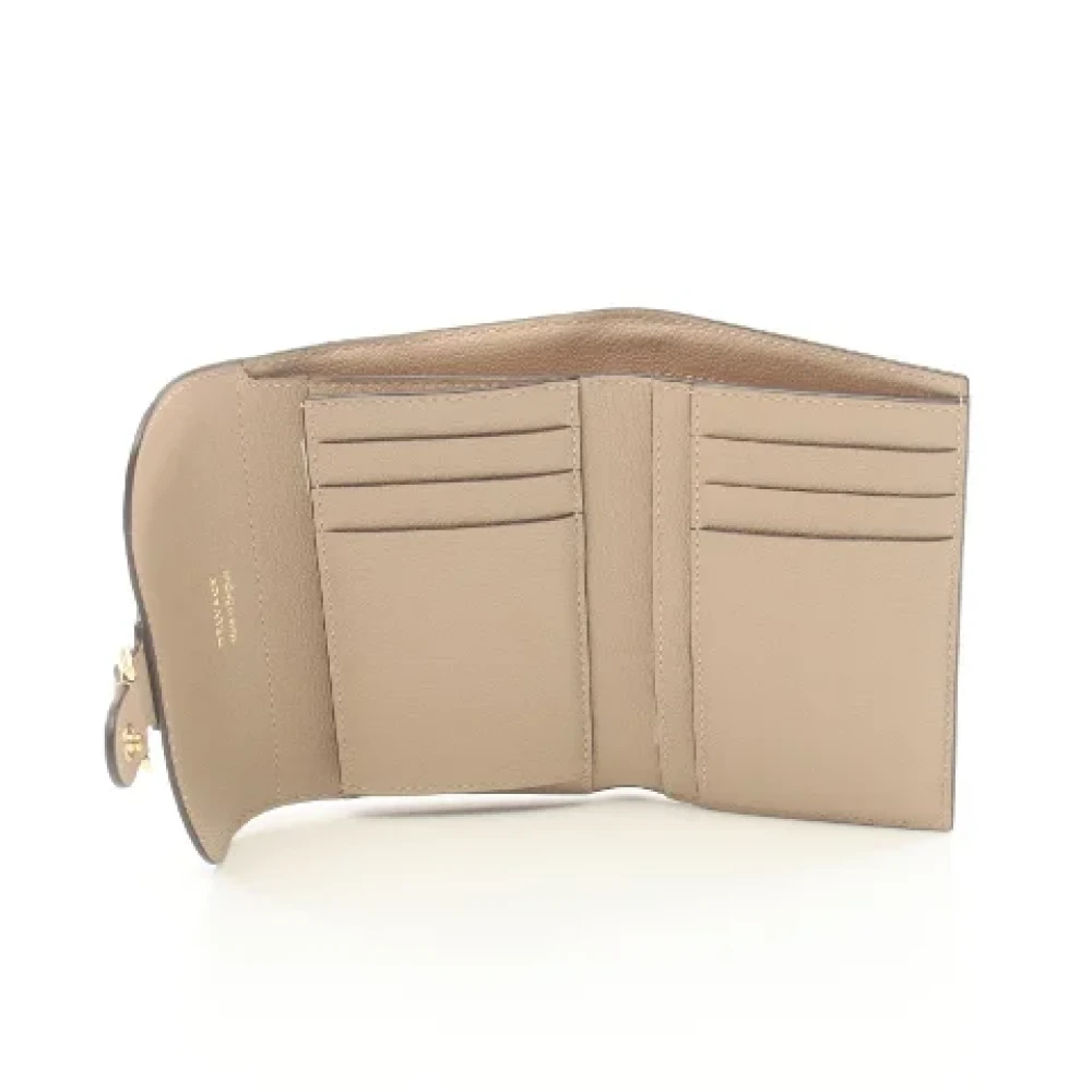 Delvaux Pre-owned Leather wallets Beige Dames