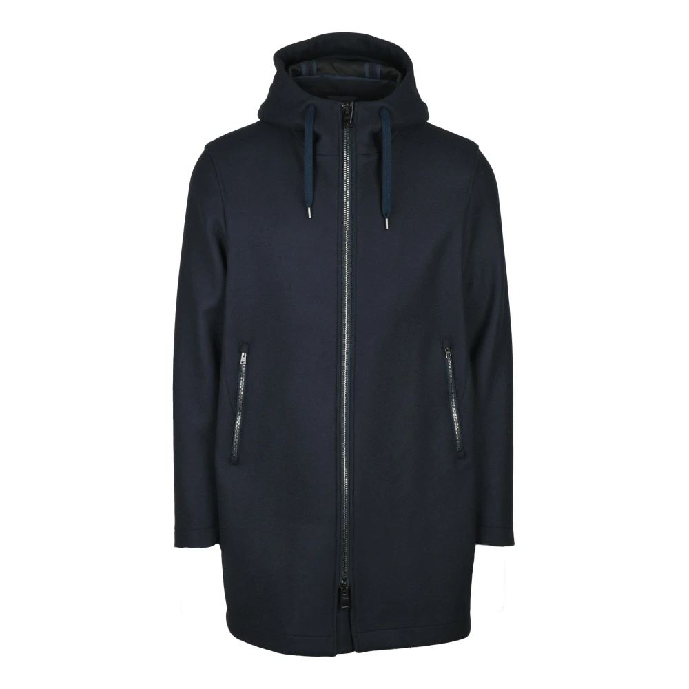 Herno - Coats > Parkas - Blue - Herno - Modalova