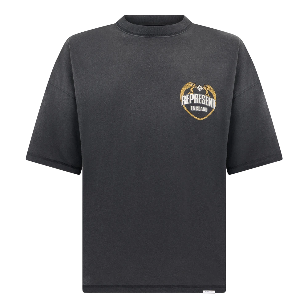 Represent Men's Gray T-Shirts, Xl, Angel Border T-Shirt