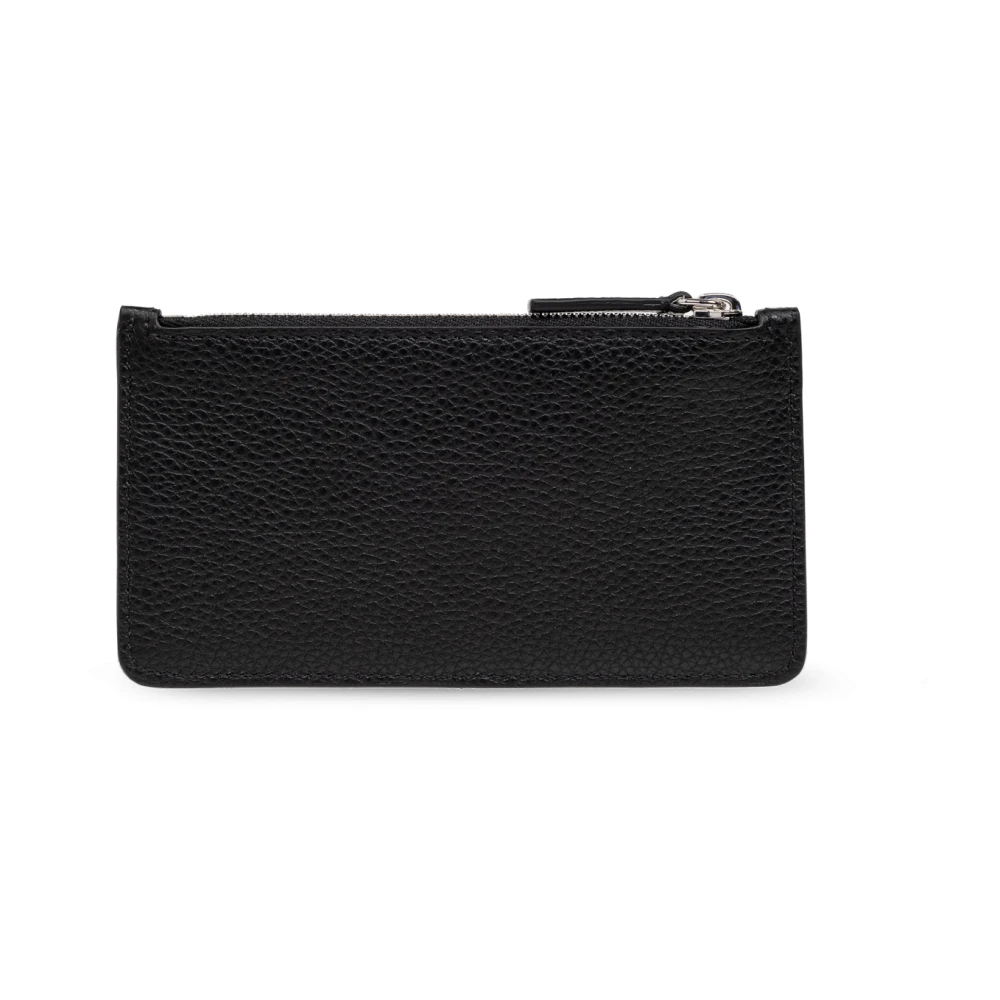 Marni Leren kaarthouder Black Heren