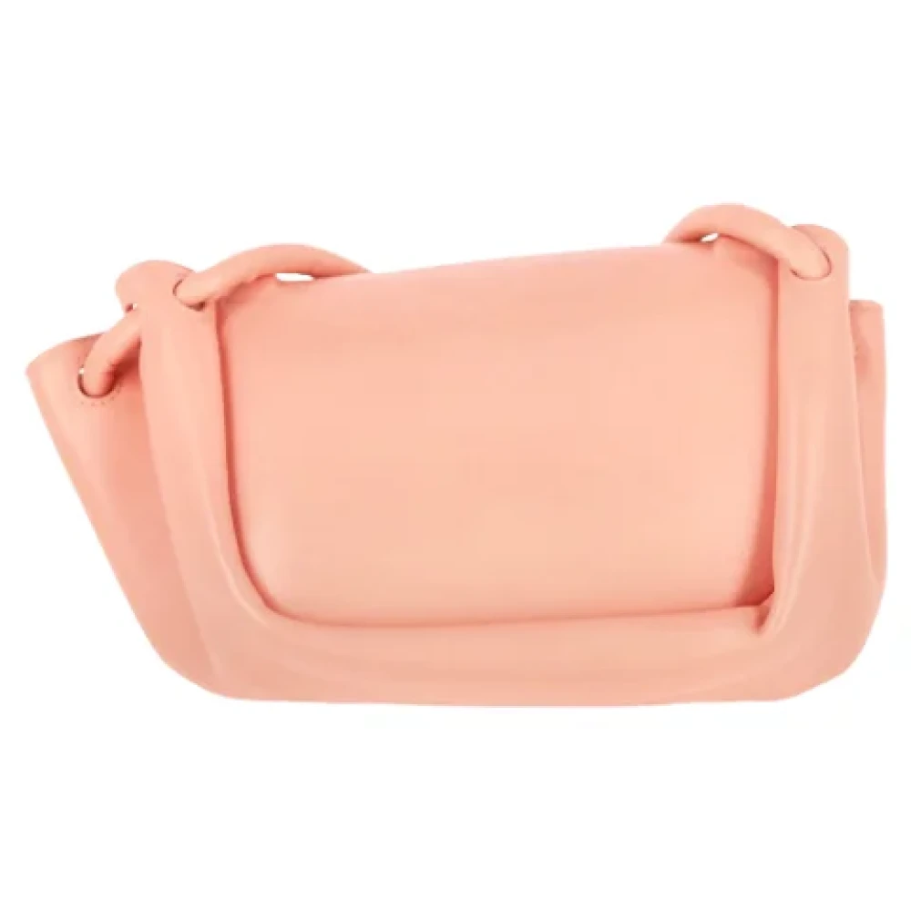 Bottega Veneta Vintage Pre-owned Leather shoulder-bags Pink Dames
