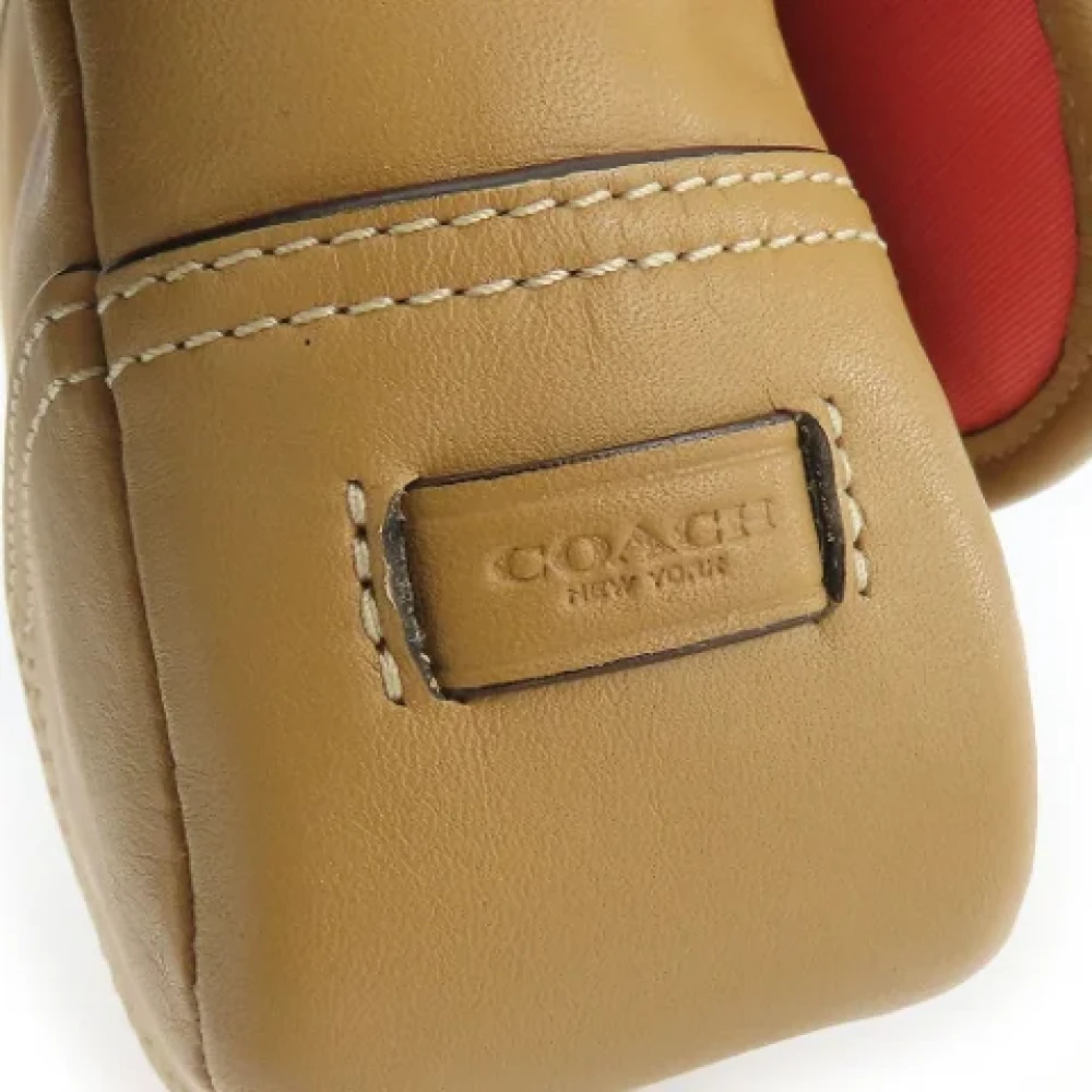 Coach Pre-owned Leather shoulder-bags Brown Dames