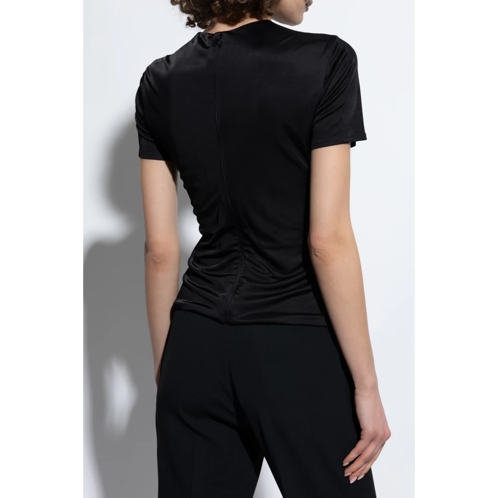 Versace Draped top Black Dames