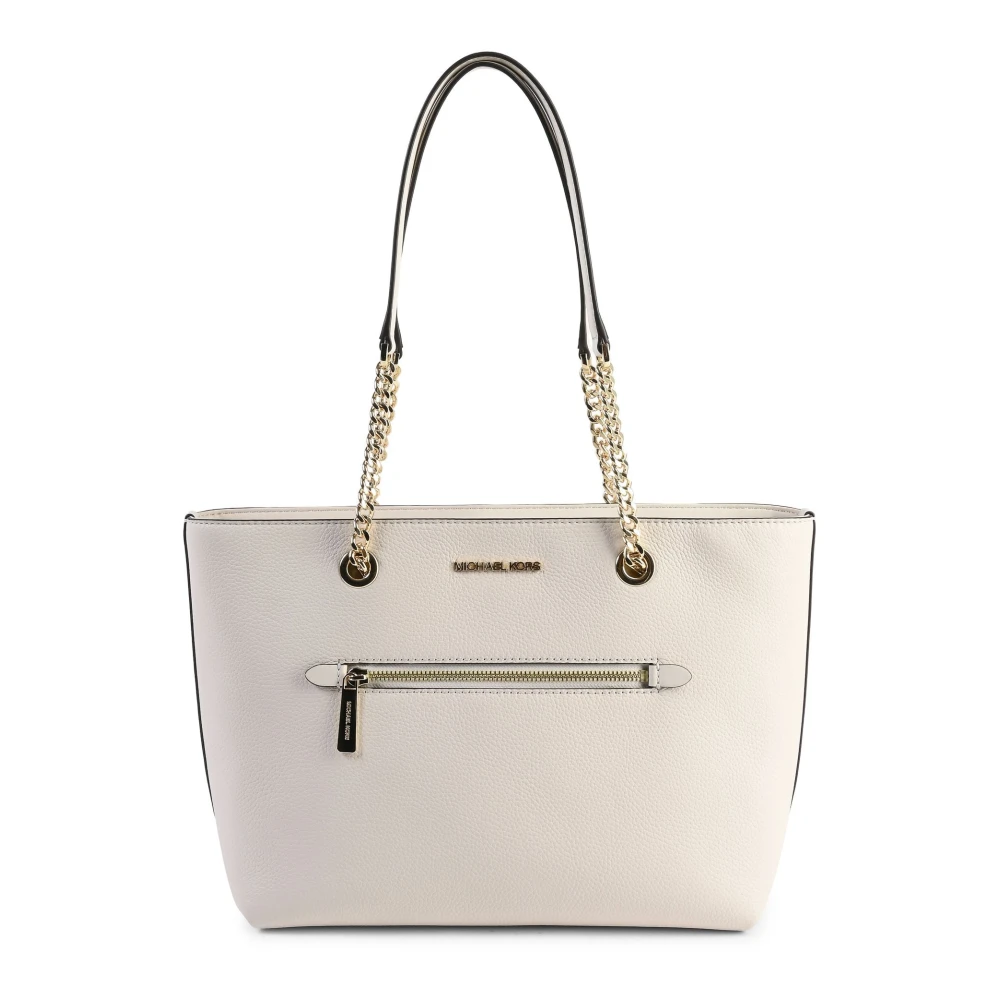 Michael Kors Tote Tas met Rits Beige Dames