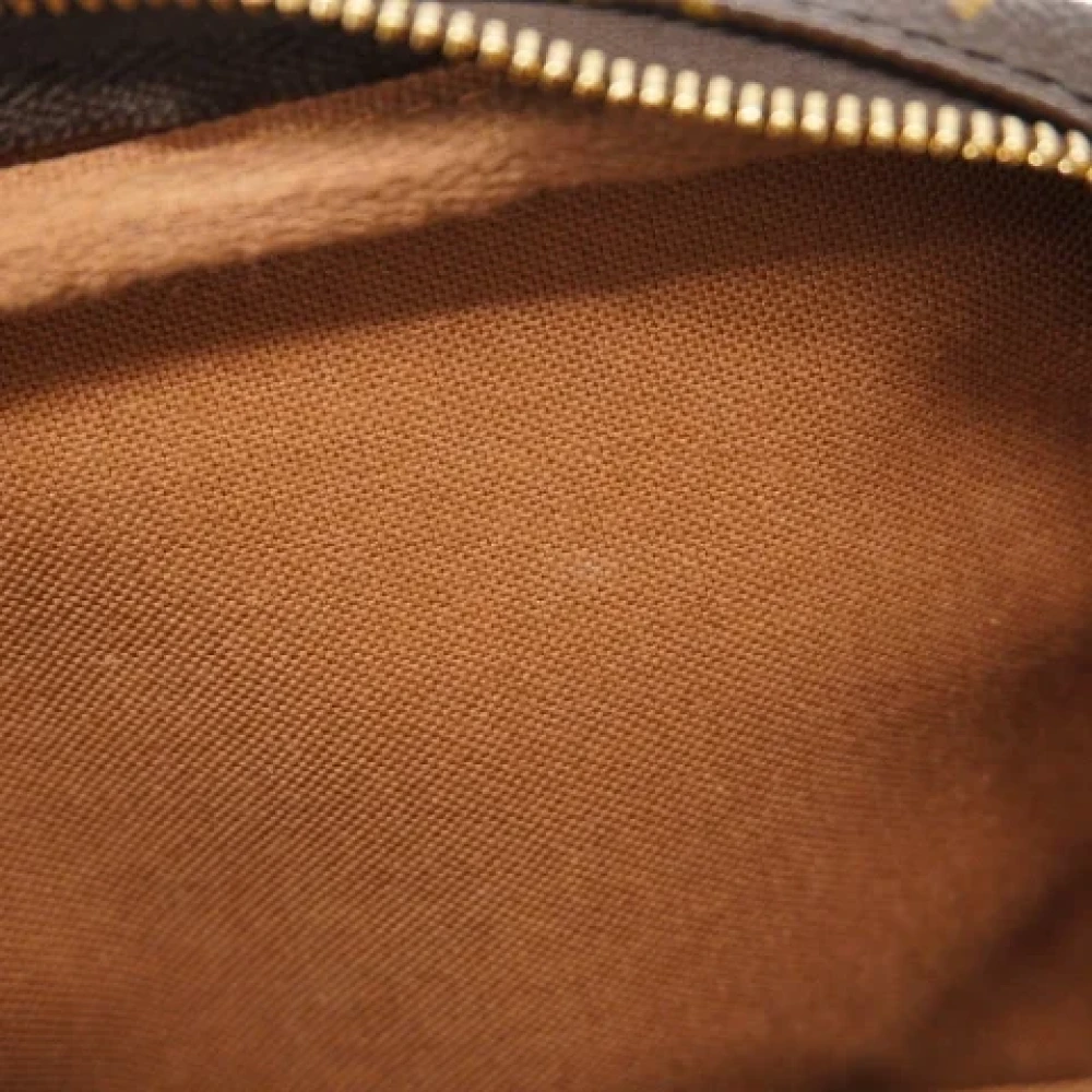 Louis Vuitton Vintage Pre-owned Fabric shoulder-bags Brown Dames