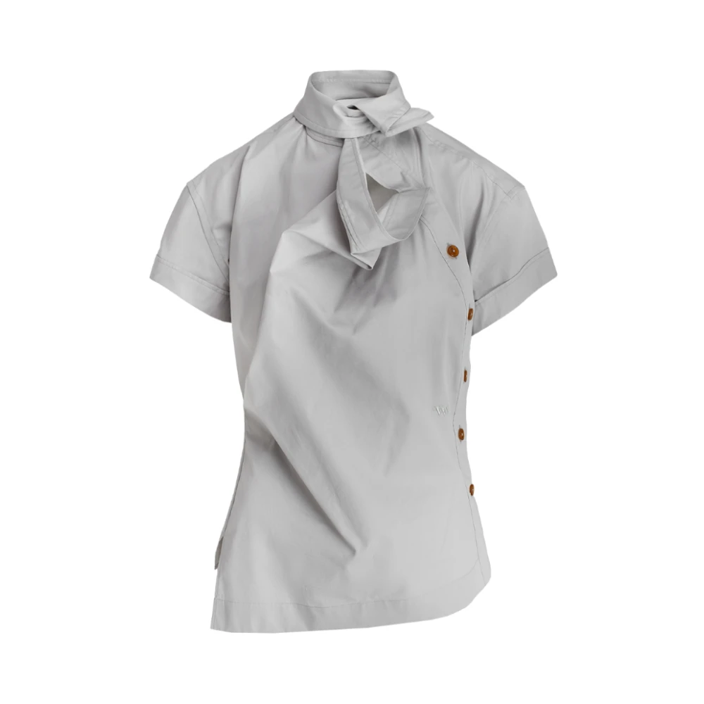 Vivienne Westwood Elegante SS Ming Shirt in Grijs Gray Dames