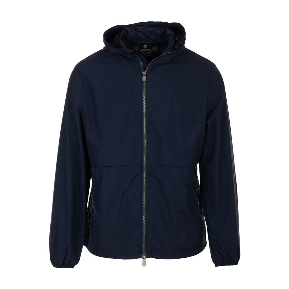 Save The Duck Blauwe Hoodie Jas Blue Heren