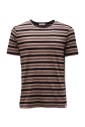 lin-coton-marron-noir-pull