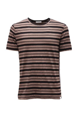 linen-cotton-brown-black-sweater