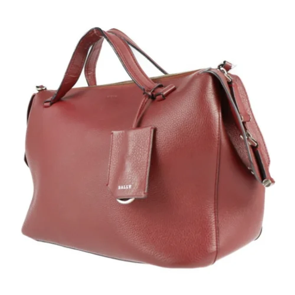 Bally Pre-owned Fabric shoulder-bags Brown Dames