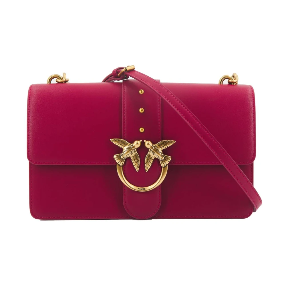 pinko Klassieke Crossbodytas Red Dames