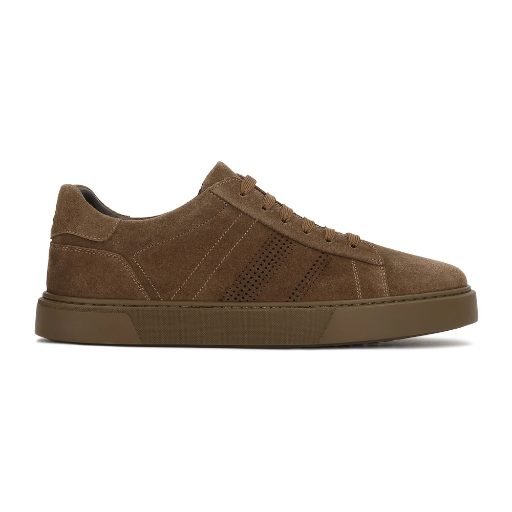 Kazar Suede Sneakers Heren Schoenen Bruin